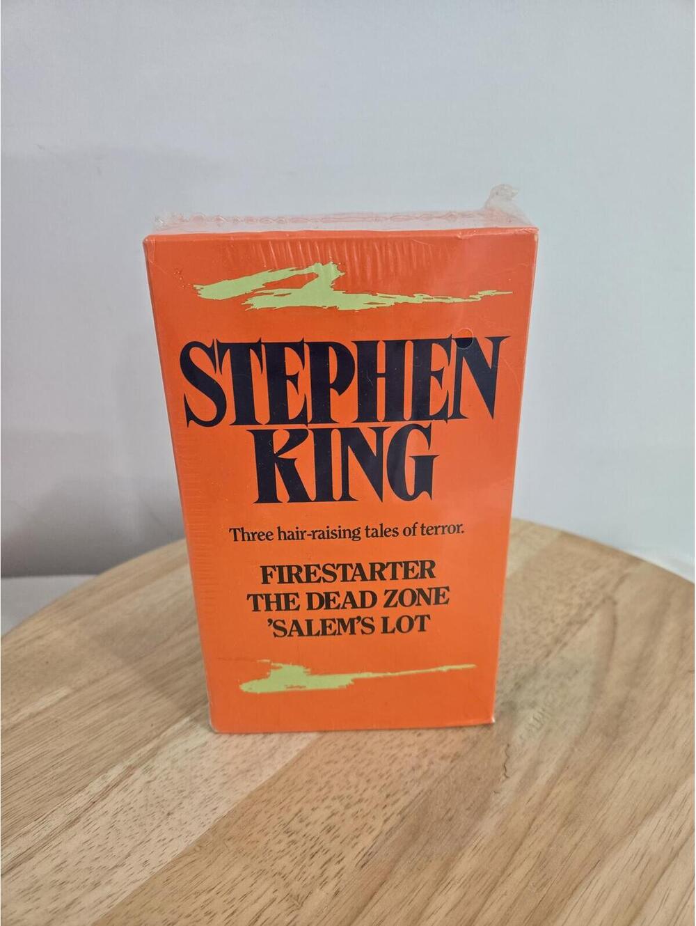 Stephen King Horror Paperback Box Set Firestarter Dead Zone Salems Lot Sealed